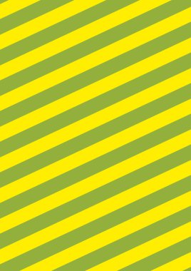 Arka çapraz yeşil ve sarı çizgili 