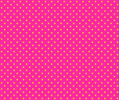 Noktalı pembe arka plan sarı noktalı