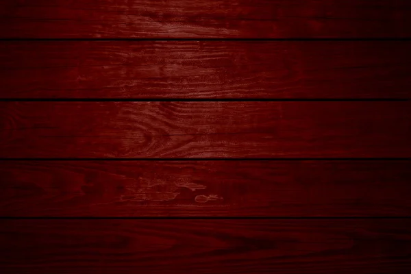 5 red wooden planks — Stock Photo, Image