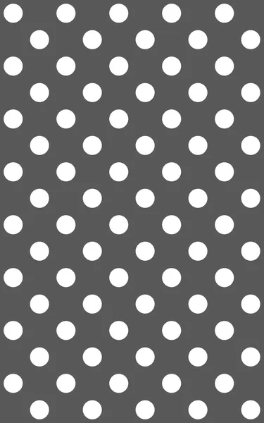 Gepunkteter dunkelgrauer Hintergrund mit weißen Punkten — Stockfoto