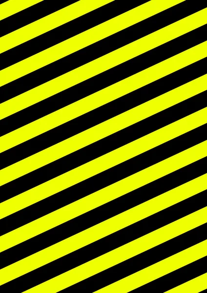 Fondo con rayas diagonales negro y amarillo — Foto de Stock