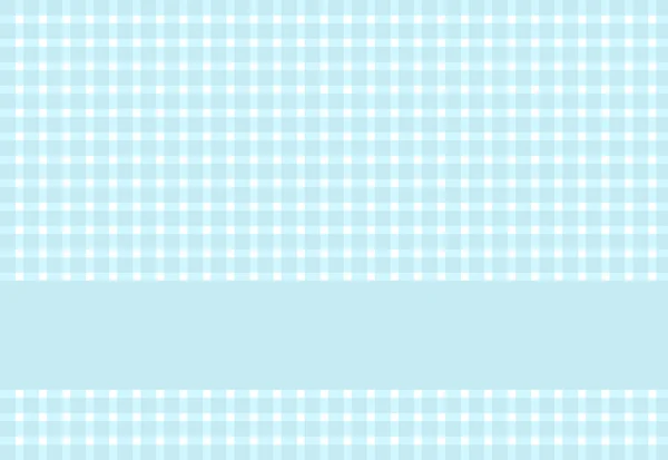 Tablecloths pattern light blue with stripe for text — Stock Photo, Image