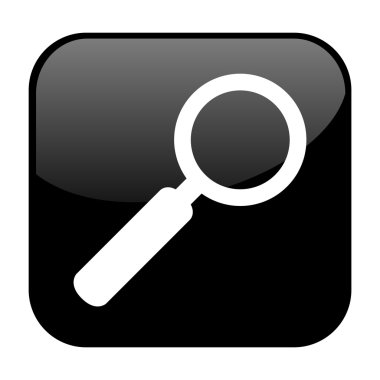 İzole düğmesi magnifer