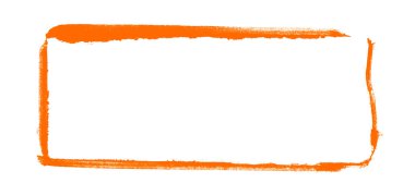 Serin kırmızı grunge kutusu - Kopya alanı ile dikdörtgen