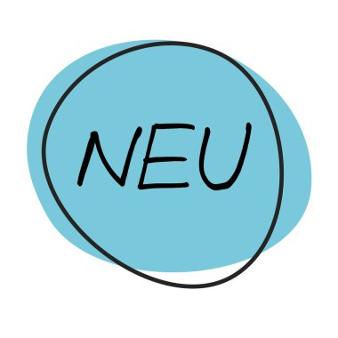 Beyaz simgeli mavi ağ düğmesi: Yeni