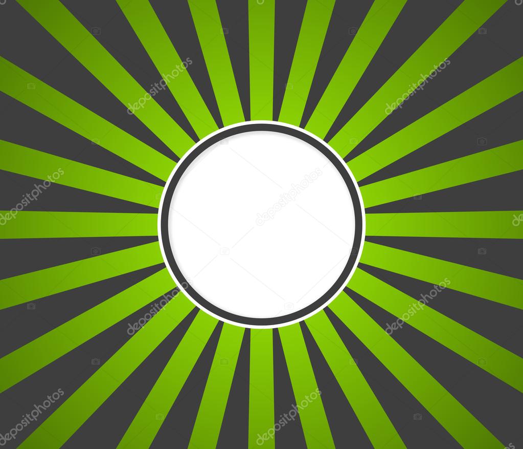 Green gray rays background
