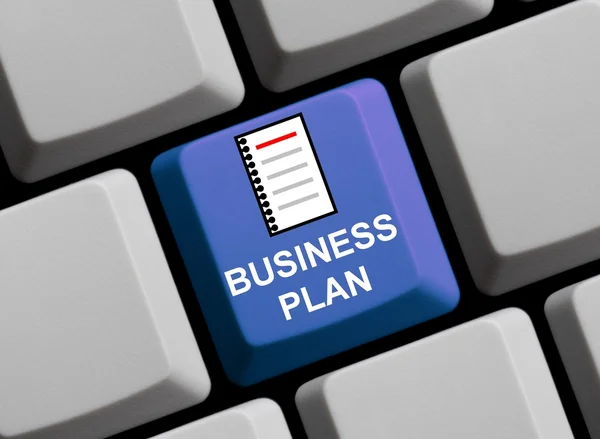 Il tuo business plan online — Foto Stock