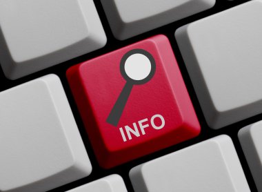 Bilgisayar klavye: arama için haberdar etmek