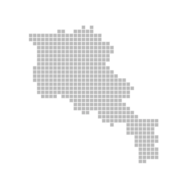 Karta över Armenien - grå prickar — Stockfoto