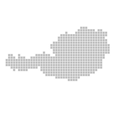 Avusturya - gri noktalar Haritası