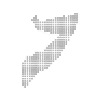 Somali - gri noktalar Haritası