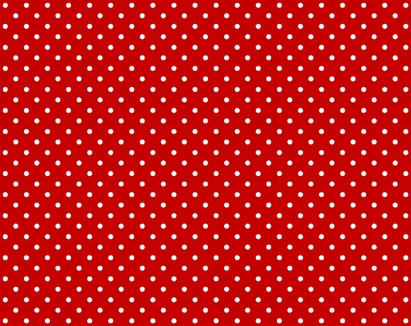 Sfondo a pois rosso e bianco — Foto Stock