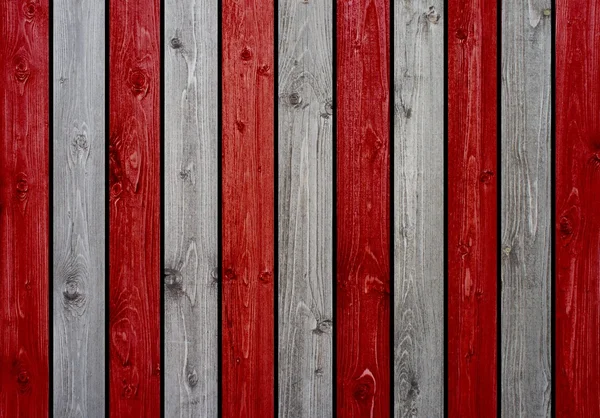 Tábuas de madeira fundo vermelho cinza — Fotografia de Stock