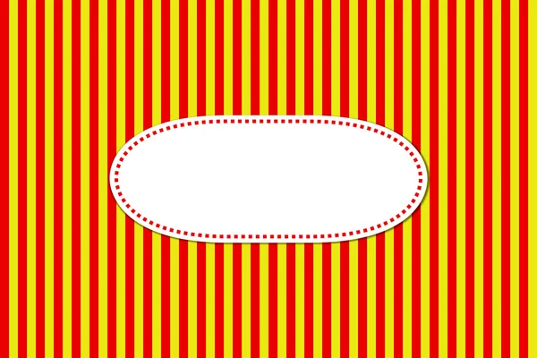 Вітальна листівка смуги червоно-біла — стокове фото