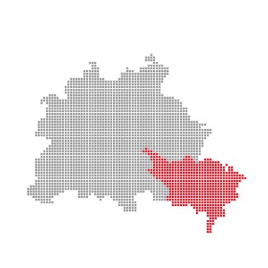 Piksel harita Berlin - Treptow-Koepenick