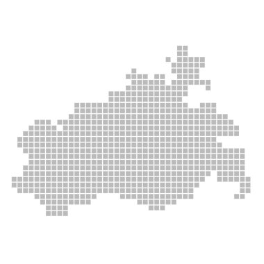 Konu ile ilgili federal devlet Mecklenburg-Vorpommern piksel Haritası