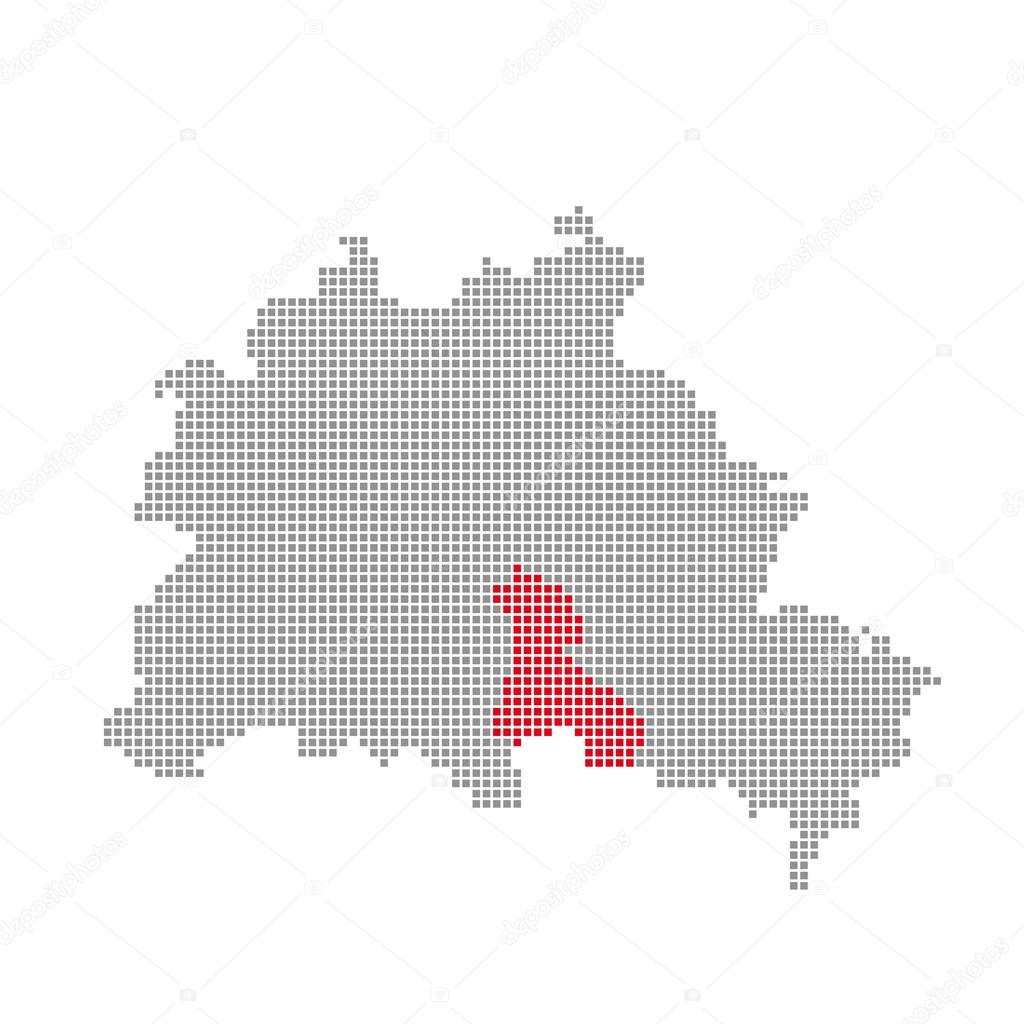 Pixel Map Berlin - Neukoelln