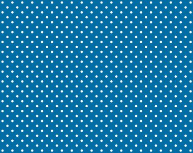 Polka dot arka plan mavi ve beyaz