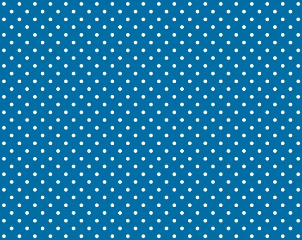 Polka dot achtergrond blauw en wit — Stockfoto