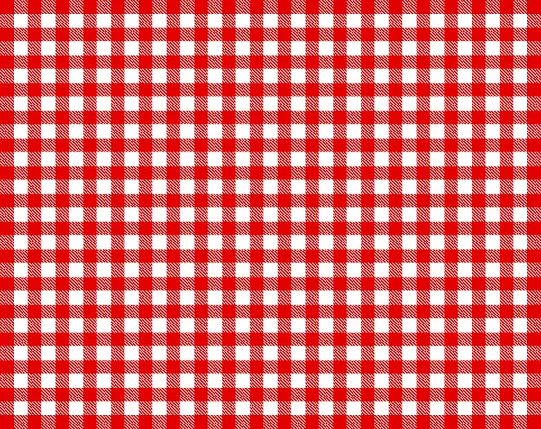 Checkered fundo vermelho e branco — Fotografia de Stock