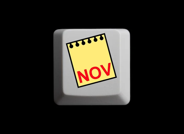 Grey Key arată noiembrie — Fotografie, imagine de stoc