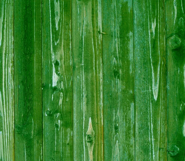 Grüne Holzbohlen — Stockfoto