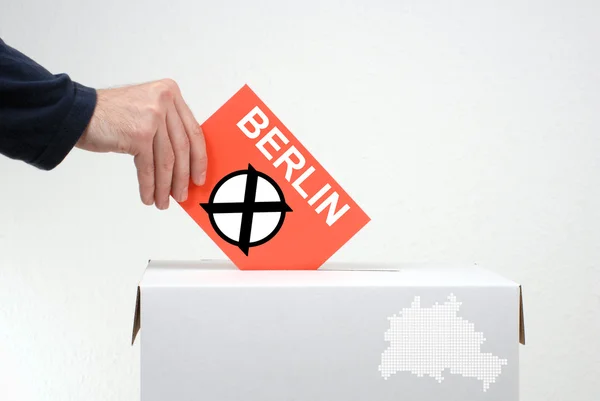 베를린 선거 — 스톡 사진