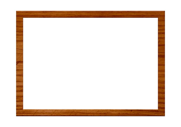 Empty wooden frame — Stock Photo, Image