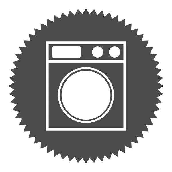 Button shows washer — Stock Photo, Image