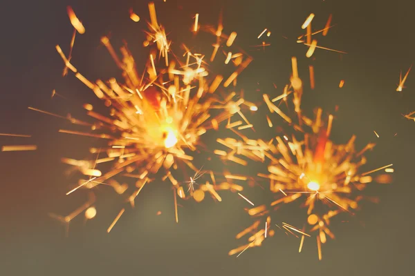 Fire Sparkler — Stock Photo, Image