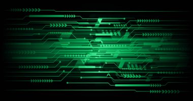 Siber devre gelecekteki teknoloji kavramı