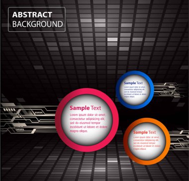 modern metin kutusu şablonu, pankart bilgileri