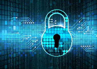 Siber devre gelecekteki teknoloji kavramı