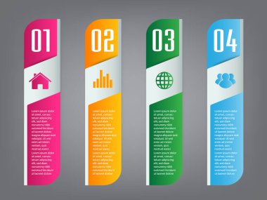 modern metin kutusu şablonu, pankart bilgileri