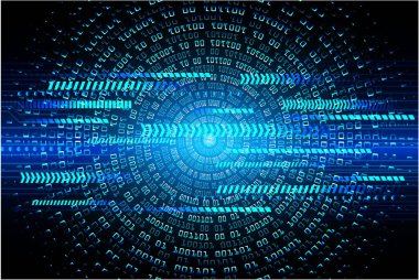 Siber devre gelecekteki teknoloji kavramı