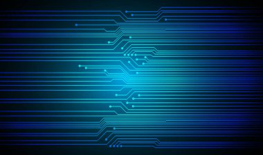 Siber devre gelecekteki teknoloji kavramı