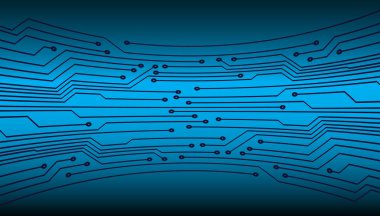Siber devre gelecekteki teknoloji kavramı