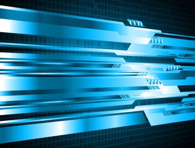 Siber devre gelecekteki teknoloji kavramı