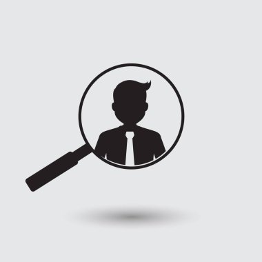 seo modern simgesinin vektör illüstrasyonu