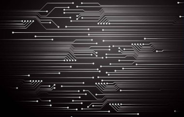 Siber devre gelecekteki teknoloji kavramı