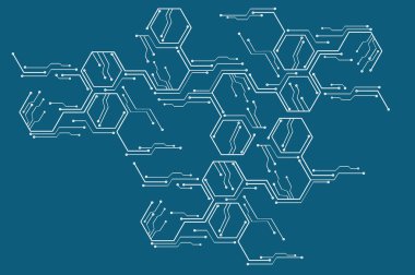 Siber devre gelecekteki teknoloji kavramı