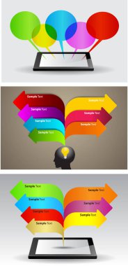 modern metin kutusu şablonu, pankart bilgileri