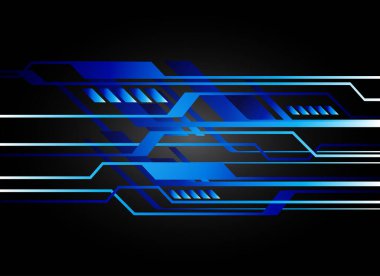 Siber devre gelecekteki teknoloji kavramı