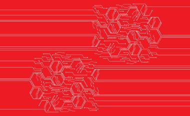 Siber devre gelecekteki teknoloji kavramı