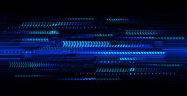 Bilgisayar teknolojisiyle soyut arkaplan