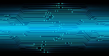 Siber devre gelecekteki teknoloji kavramı