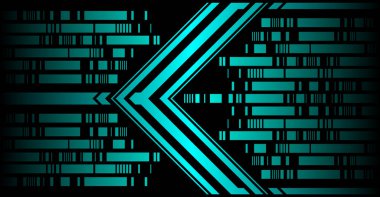 Siber devre gelecekteki teknoloji kavramı