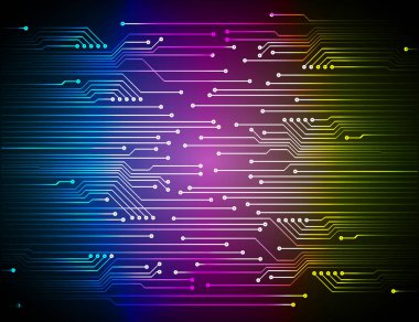 Siber devre gelecekteki teknoloji kavramı