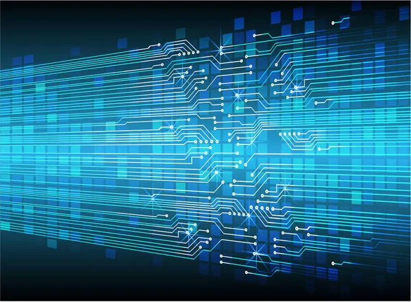 Cibercircuito Futuro Concepto Tecnología Fondo — Archivo Imágenes Vectoriales