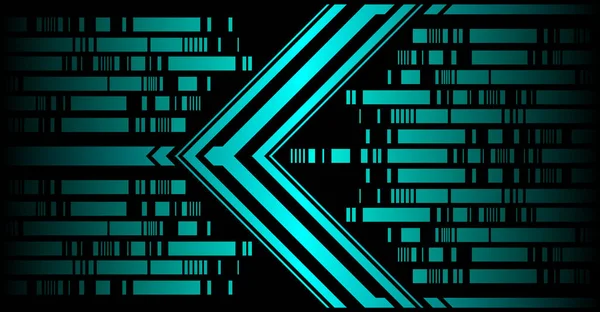 Cyber Circuit Toekomstige Technologie Concept Achtergrond — Stockvector